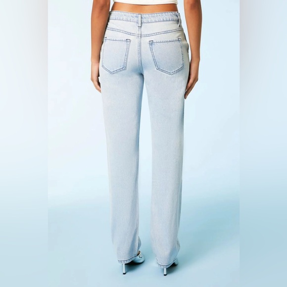 Forever 21 Rhinestone Jeans - Picture 3 of 12